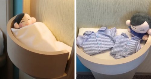 Japanese Hotel Chain Offers Travelers a Tiny Bed and Pajamas for Their Prized Plushies