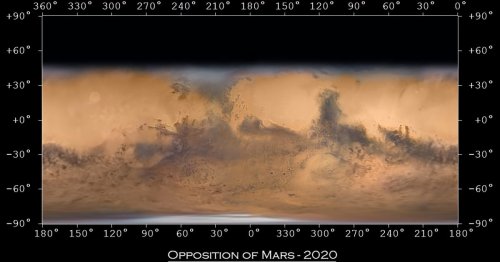 Take a Look at the Most Detailed Map of Mars Photographed From Earth