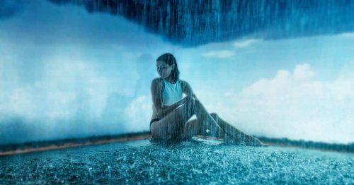 Italian Spa Invites You to Step Into Torrential Rain in Its Unique “Cinema Pool”