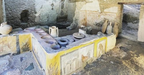 Pompeii’s Fully Preserved Ancient “Snack Bar” Opens to the Public
