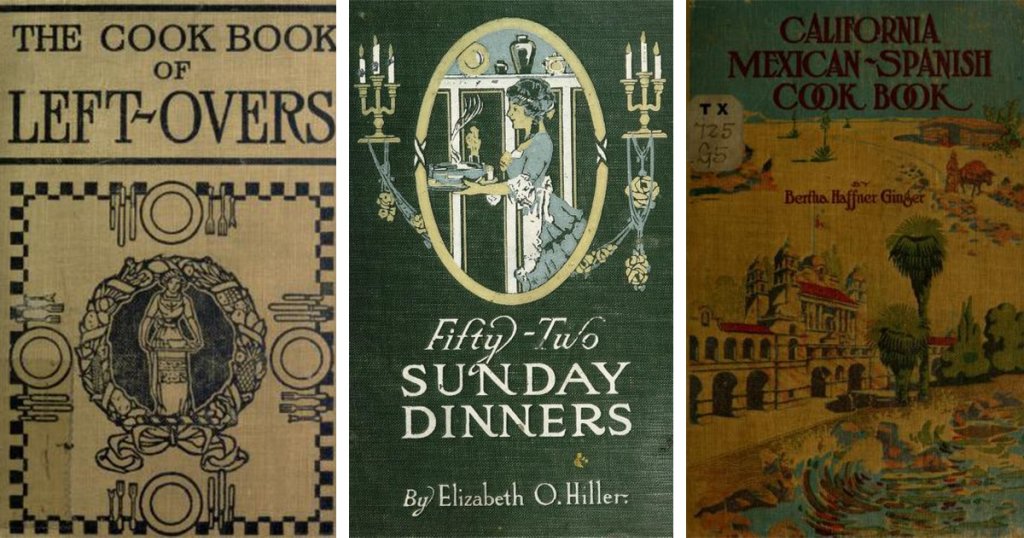 Vintage Cookbooks, Recipes & Culinary Lore - cover