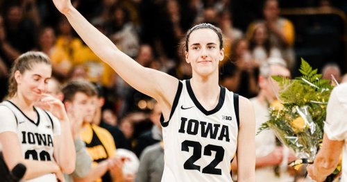 College Basketball Star Caitlin Clark’s Number Is Retired as She Gets Ready for WNBA Draft