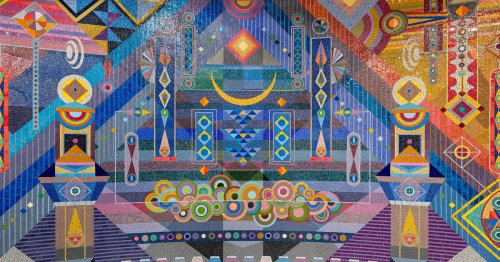 New York City’s 600-Foot-Long Subway Mural Recalls Hilma af Klimt’s Astounding Mysticism