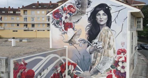 Stunning Mural in Spain Is a Celebration of Nature and Womanhood