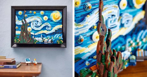 LEGO Unveils 'The Starry Night' Set Celebrating Van Gogh's Most Famous Painting