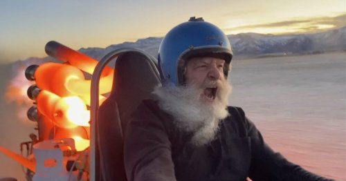 Self-Taught Senior Builds Jet Engine Go Kart and Takes It for a Wild Ride