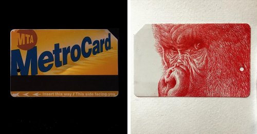Artists Are Transforming Used NYC MetroCards into Miniature Works of Art