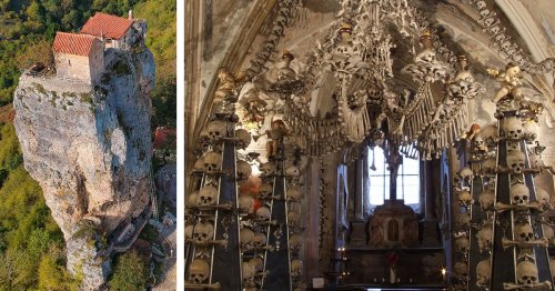 World’s Most Unusual and Innovative Churches: From a Chapel on a Volcano to a Cathedral Lined With Bones