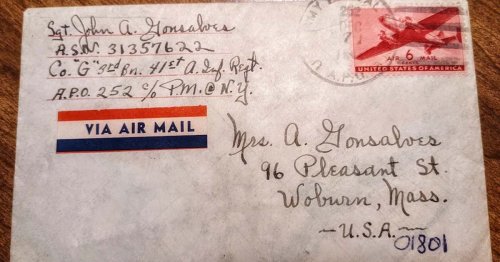 Lost Letter From WWII Soldier Finally Gets Delivered 76 Years Later