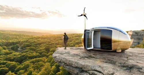 New Solar-Powered Egg-Shaped Tiny Home Includes Panoramic Windows To Bring You Closer to Nature