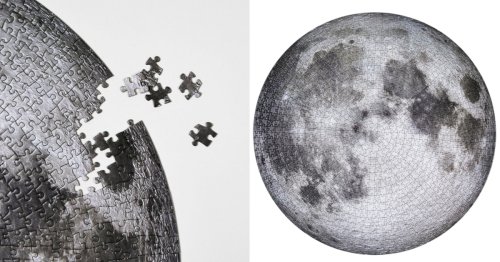 Mesmerizing Moon Puzzle Lets You Piece Together a Real Photo Taken by NASA