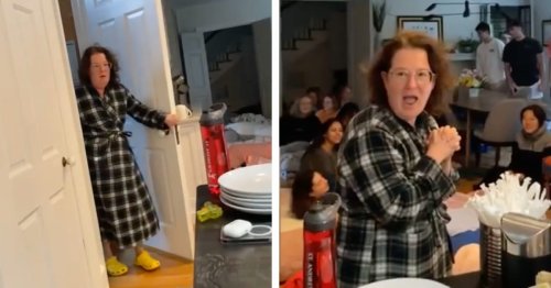 High School Seniors Playfully Prank Principal With Unexpected Sleepover at Her House