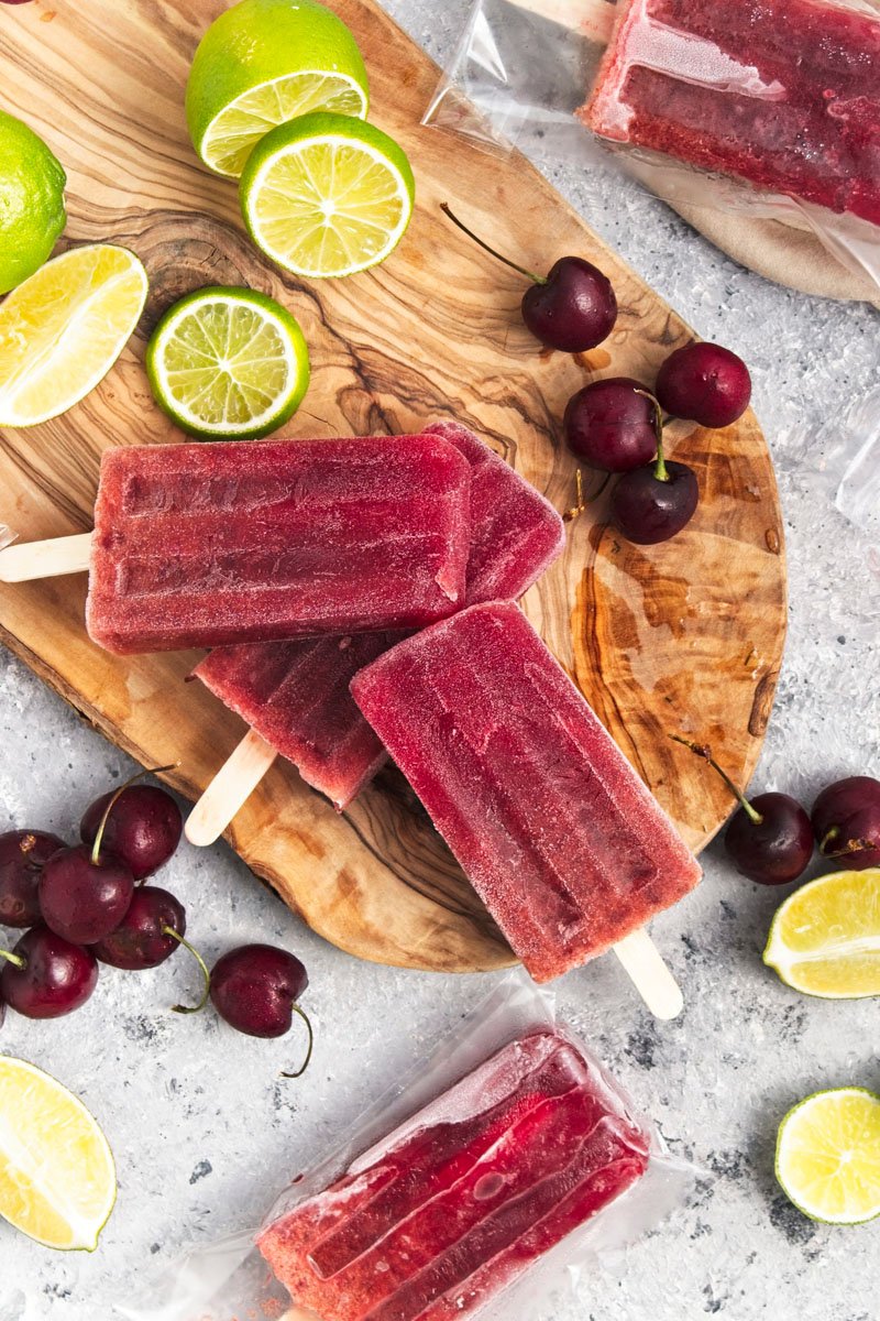 Cherry Popsicle