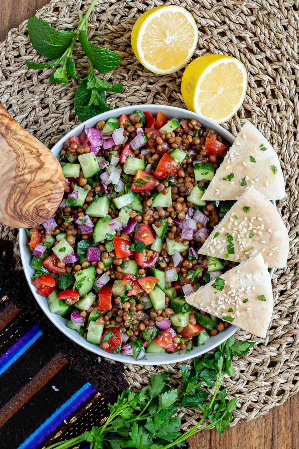 Lentil Tabbouleh
