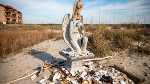 State orders wife to remove Cherry Grove angel statue. Could it be saved? What we know