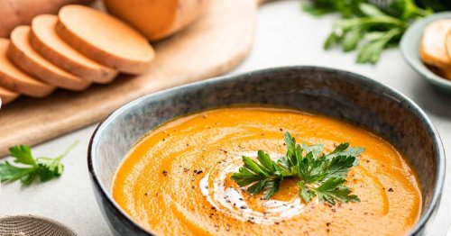 Fruchtig, cremig und der perfekte Seelenwärmer im Herbst: Kürbis-Mango-Suppe