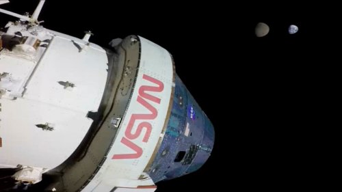Orion-Kapsel verlässt Mond-Umlaufbahn 