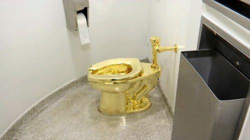 Dieb des goldenen Klos schuldig gesprochen