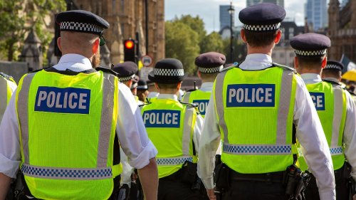 Londoner Polizisten geben Waffenscheine ab