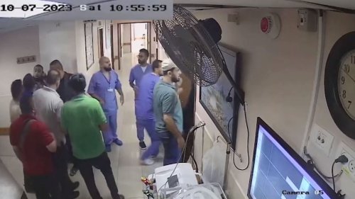 Überwachungsvideos sollen Geiseln in Schifa-Klinik zeigen