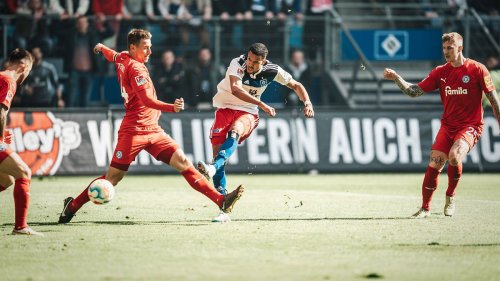 HSV verpasst den Sprung auf Tabellenplatz eins