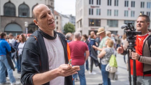 "Aber dürfen Sie Autofahrer in Geiselhaft nehmen?"