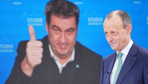 Söder hakt sich beim neuen CDU-Chef unter