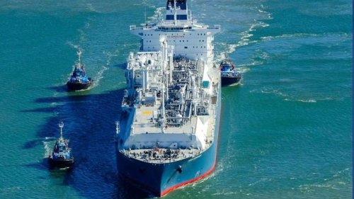 Erster LNG-Tanker für Deutschland unterwegs