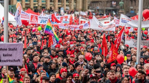 Fast 80.000 Menschen fordern sichere Industriearbeitsplätze