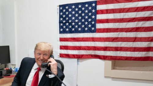 Donald I. telefoniert Großes herbei - Leo macht den Kleinkram