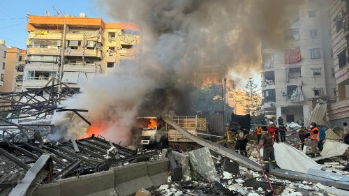 Israel nimmt Hisbollah-Gebäude in Beirut ins Visier