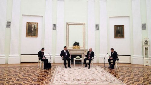 Charmeoffensiven am Kamin - Putin umtänzelt "Freund" Xi