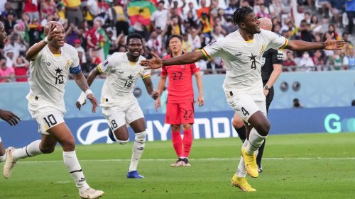 Ghana kontert Südkoreas Blitz-Doppelpack