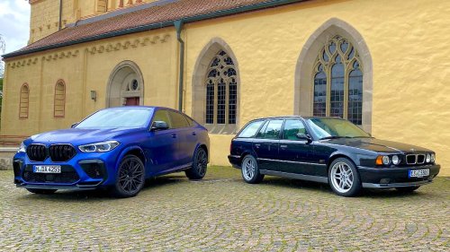 BMW M5 Touring (E34) trifft auf X6 M Competition