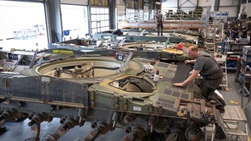 Rheinmetall-Waffenfabrik läuft auf Hochtouren