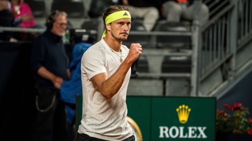 Zverev sichert sich Rekord nach Sieg in Rom