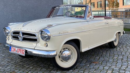 Borgward Isabella TS Cabrio - Frühlingsfahrt im Klassiker