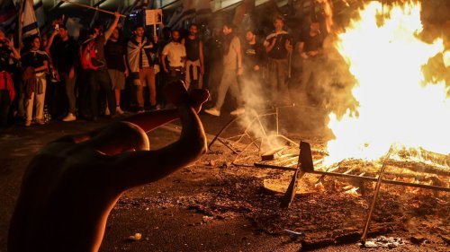 Gewerkschaften legen "Staat Israel still"