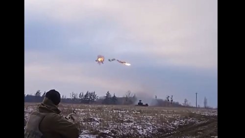 Deutscher "Gepard" schießt russische Rakete ab