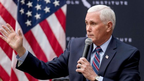 Auch Mike Pence will ins Weiße Haus