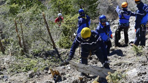 Am Trümmerfeld der Germanwings-Katastrophe