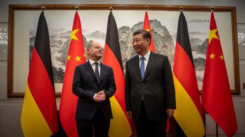 Scholz drängt Xi zu mehr Engagement für Ukraine-Frieden