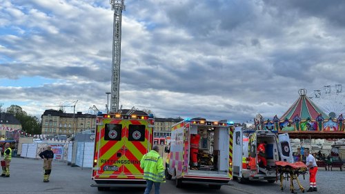 Fünf Verletzte bei Unfall mit Kettenkarussell in Bayreuth
