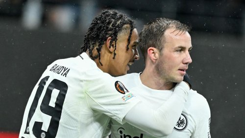 Mario Götze versetzt Frankfurt in Europapokal-Ekstase