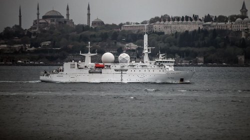 Französisches Spionageschiff in der Ostsee gesichtet