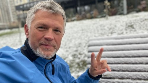 Melnyk grüßt Scholz bei minus 5 Grad