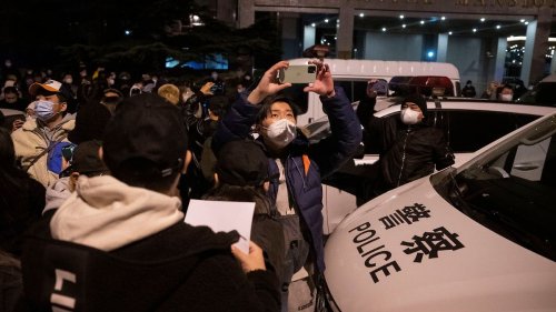 China redet Protestwelle gegen Null-Covid-Politik klein
