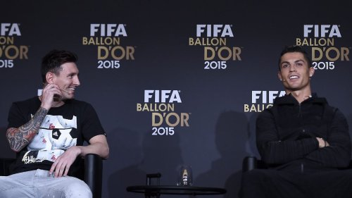 Wie sich Messi und Ronaldo gierig schrumpfen