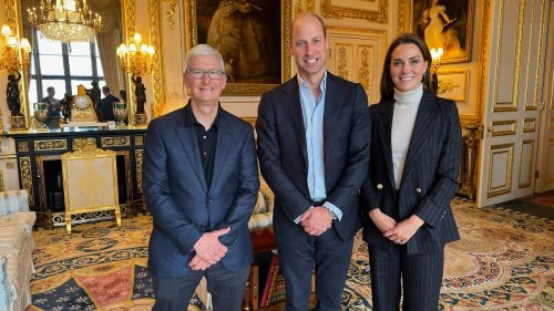 Apple-Chef besucht britische Royals