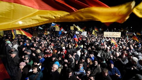 In Dresden demonstriert die Mittelschicht